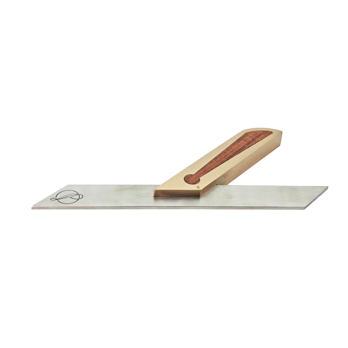 Ironbark Toolworks Mitre Gauge Brass with Mulga Inlay, precise woodworking tool from Australia