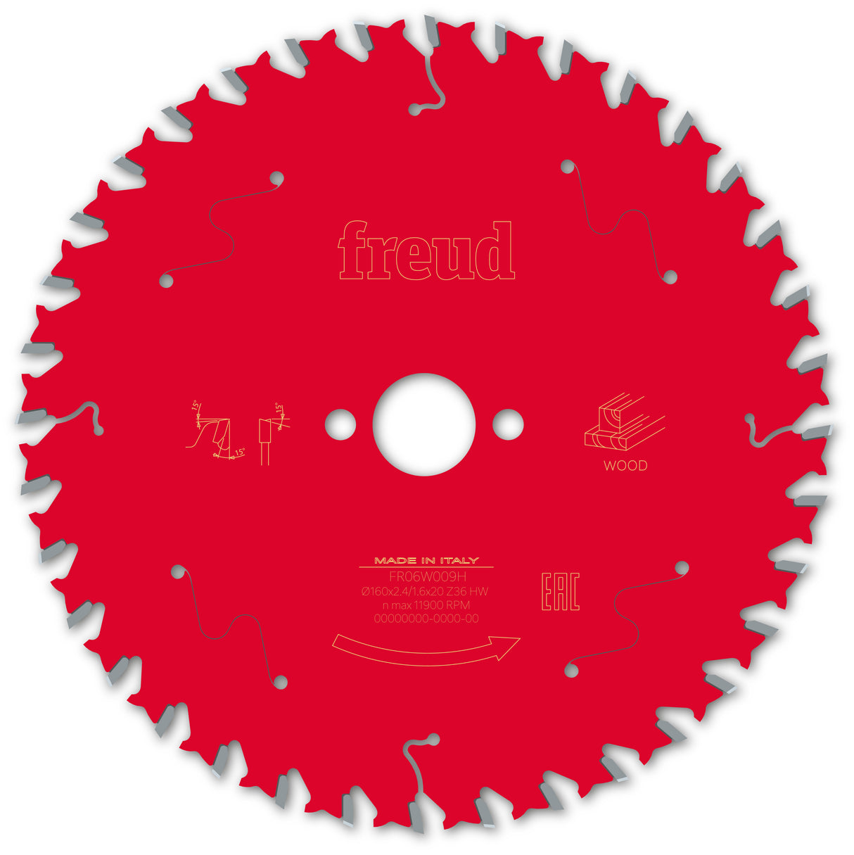Freud 160 x 20 x 2.2 Circular Saw Blades suits Handheld and Plunge Power Saws