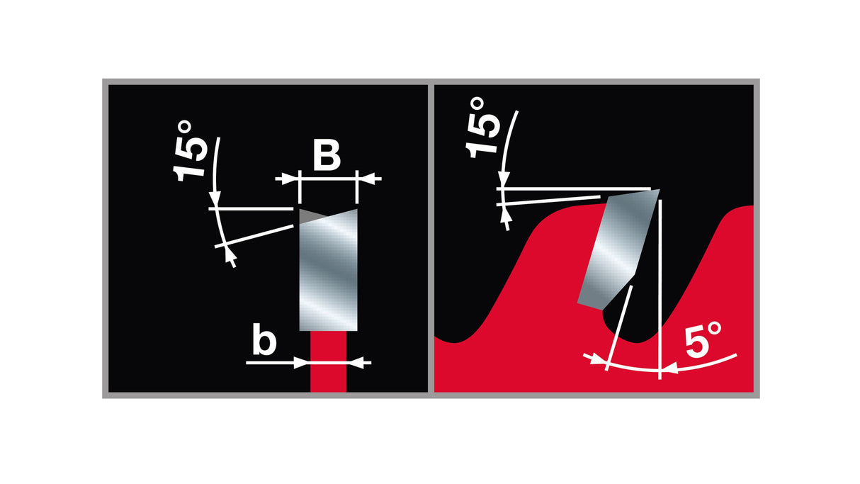 Freud General Purpose Wood Saw Blade on circular saw cutting wood, high-precision ATB tooth design for clean, splinter-free cuts