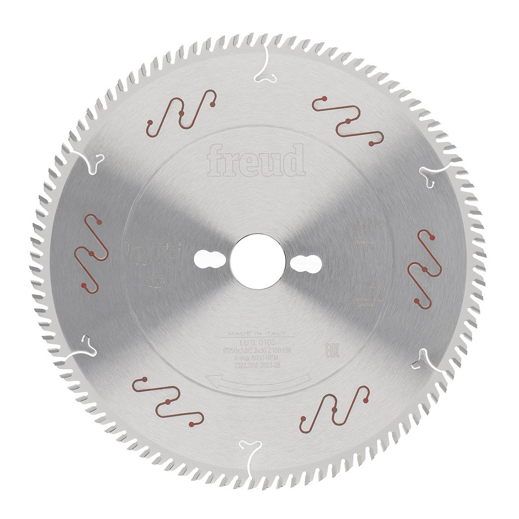 Freud 250mm Timber Frame Fine Cut Off Saw Blade for Mirror Finish
