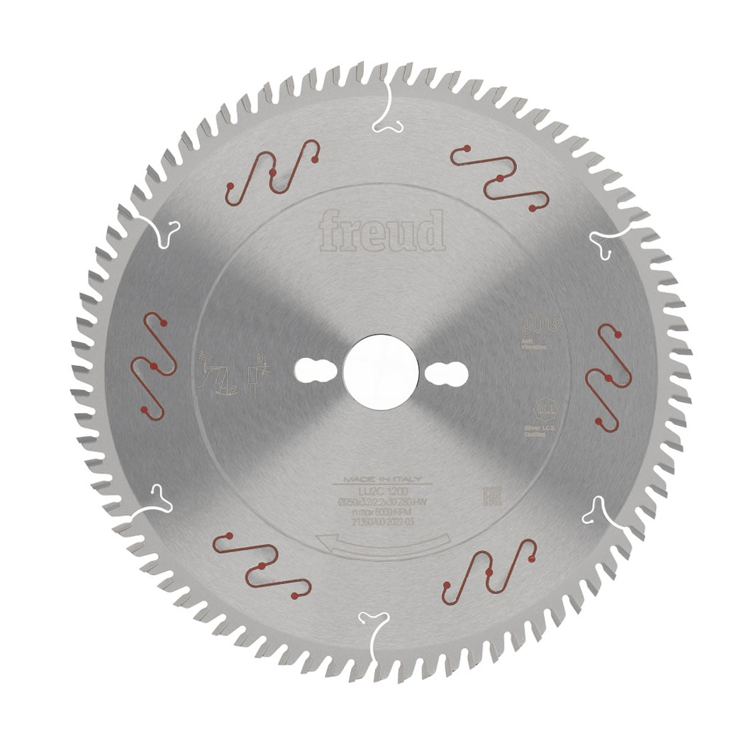 Freud 250mm Industrial Timber Fine Cut Off Saw Blade with Micro-Grain Carbide Crosscut Tip