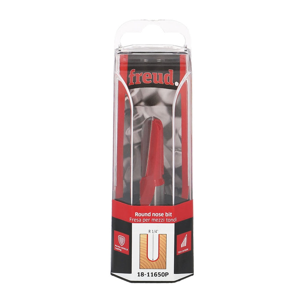 Freud Round Nose Bit 1/2in diameter for intricate engraving on woodworking projects