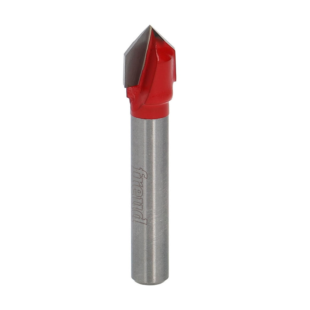 Freud 90 Degree V Groove Router Bit for signmaking and engraving, 9.5mm diameter