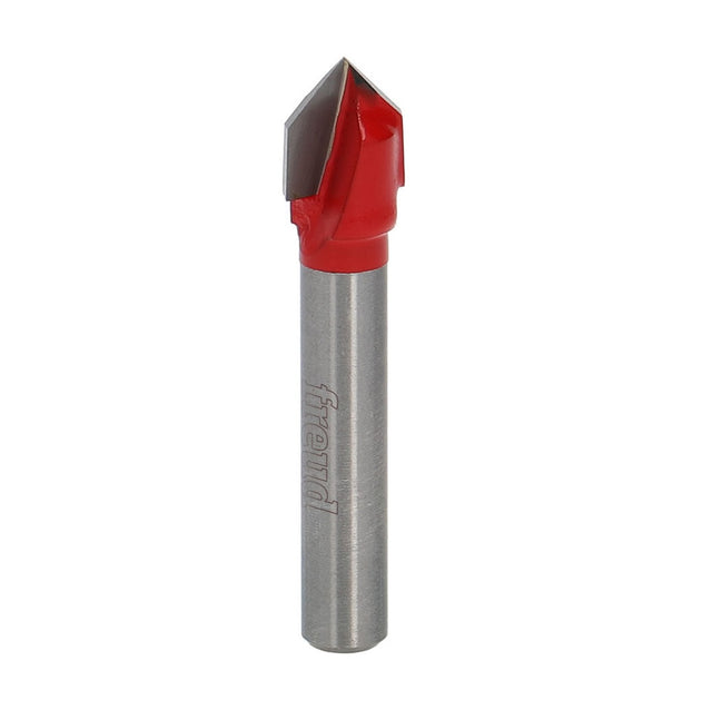 Freud 90 Degree V Groove Router Bit for signmaking and engraving, 9.5mm diameter