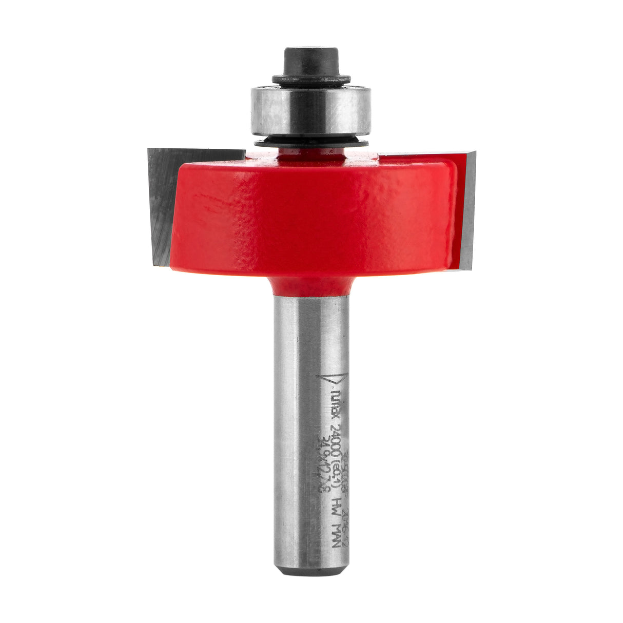 Freud Rebate Edge Moulding Router Bit Set 1/4in Shank in use on woodworking project