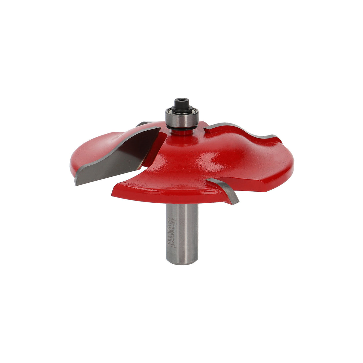 Freud Horizontal Panel Raising Ogee Router Bit showcasing Ogee arched profile on 1/2in shank