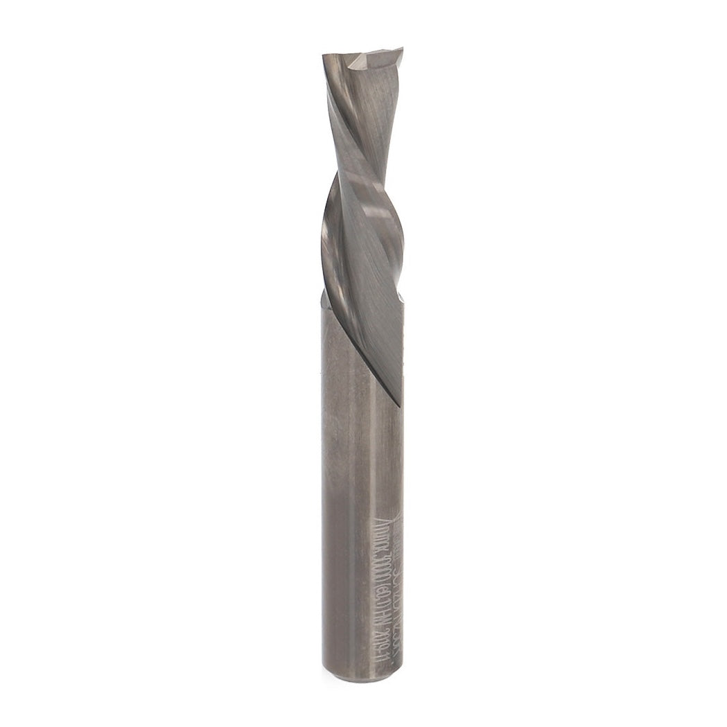 Freud Industrial Twin-Flute Spiral Downcut CNC Router Bit 3/8in Shank - Carbide tip router bit for precise CNC routing tasks