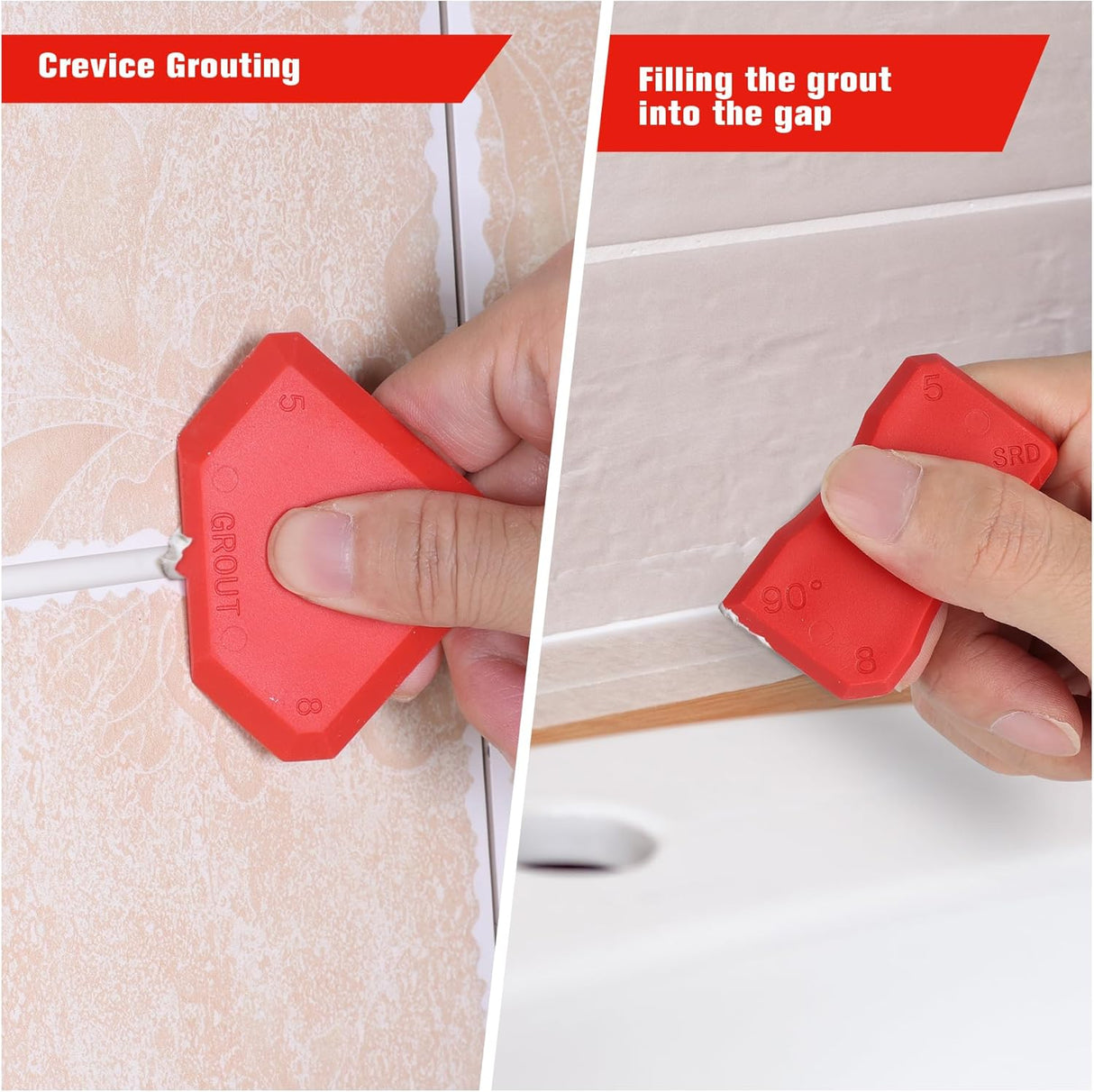 Goldblatt Caulking Tool Kit with scraper blades and sealant finishing tools for silicone joint maintenance