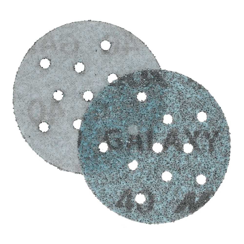 Mirka Galaxy Sanding Discs 77mm Mixed Fine Pack of 50 on white background