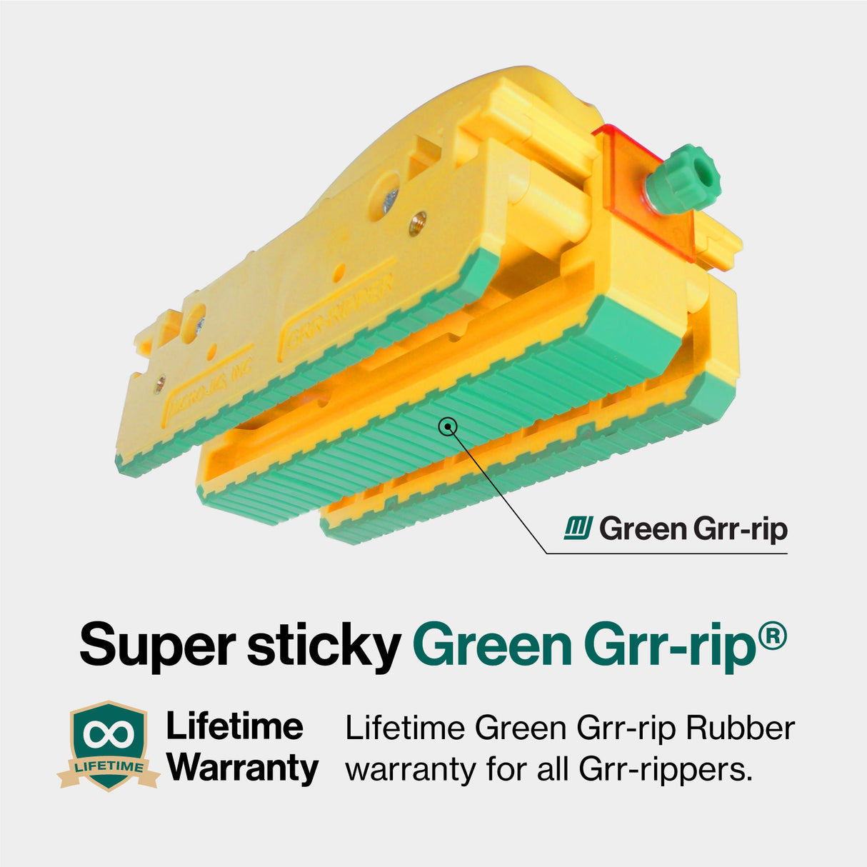 MicroJig GRR-Ripper PRO 3D Pushblock SafeRip Kit accessory close-up