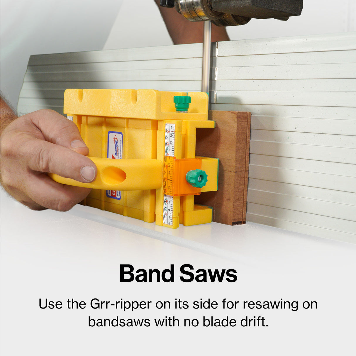 MicroJig GRR-Ripper PRO 3D Pushblock with SafeRip Kit - enhanced safety and precision woodworking tool