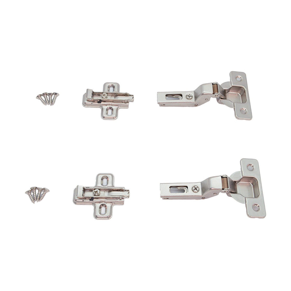 Salice Full Inlay Euro Hinge & Mounting Plate Pair