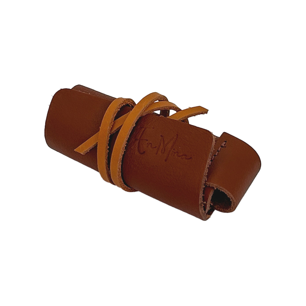 En Mina Hook Knife Cover Tan Leather