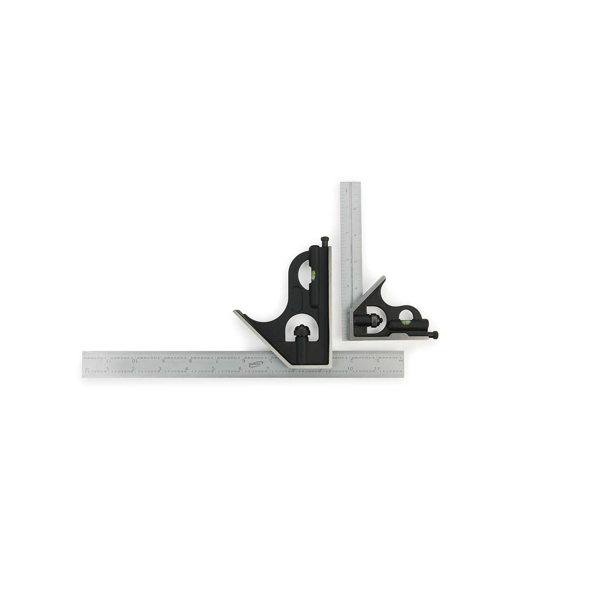 iGaging 150mm & 300mm Combination Squares in Storage Case - Precision measuring & marking tools for woodworking