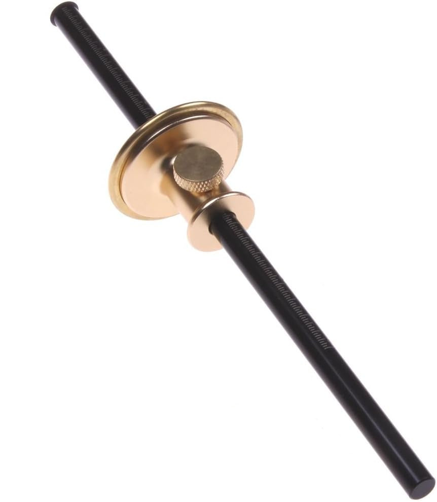 iGaging Wheel Marking and Mortice Gauge showing adjustable wheel for precise measurements