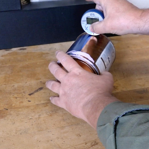 iGaging RollBot Digital Tape Measure showing sleek design and easy-to-read display