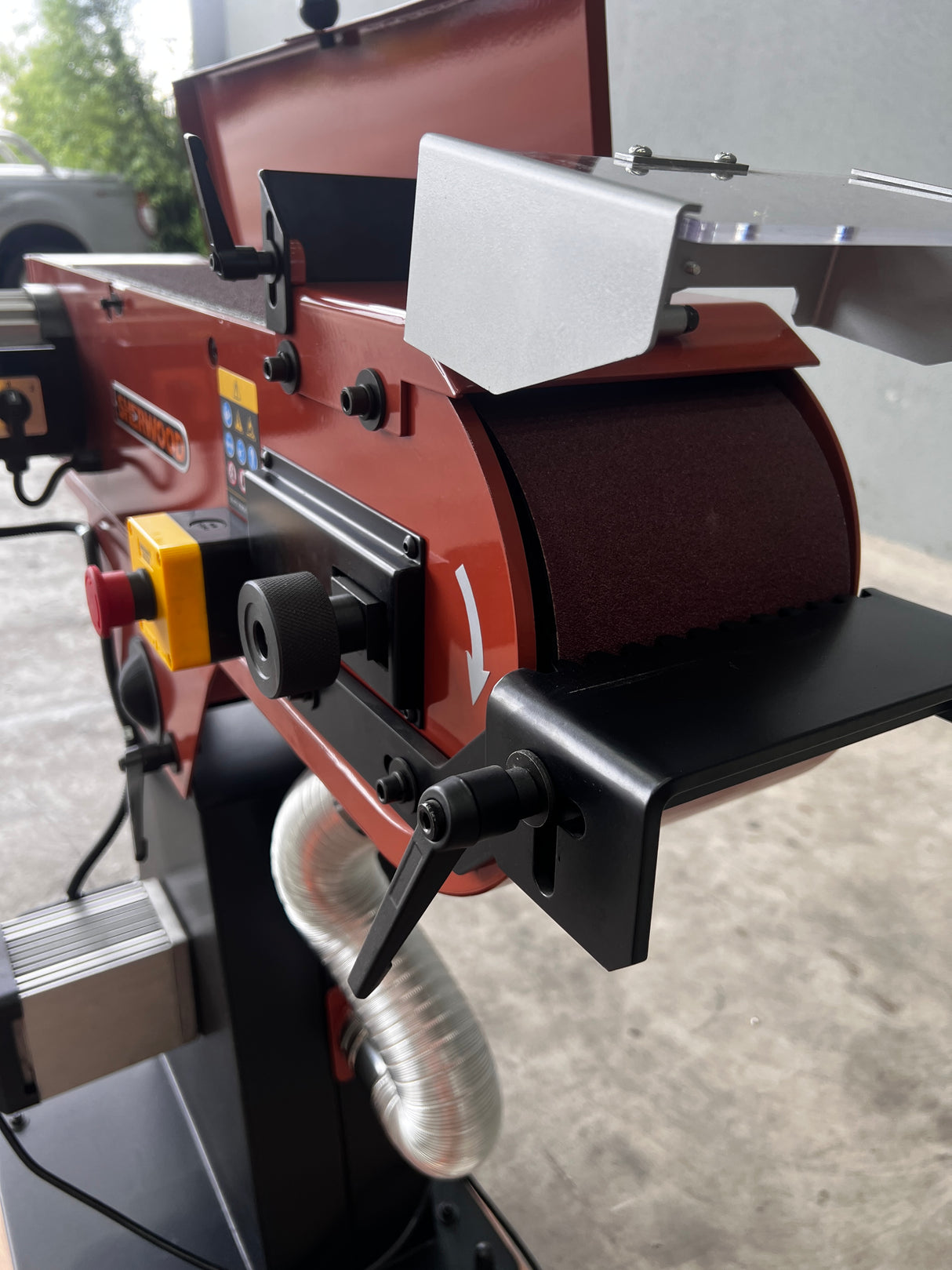 SAMPLE - Sherwood Metal Belt Grinder - NO DELIVERY AVAILABLE