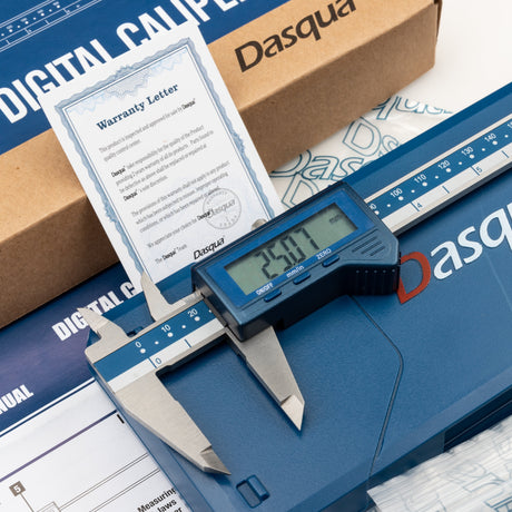 Dasqua Digital Vernier Caliper 300mm 12in long metric & imperial in protective case