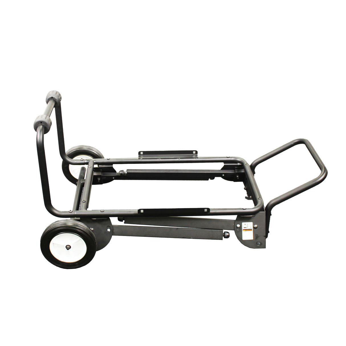 Sherwood Folding Wheeled Stand attached to SWJS-1254 Job Site Saw for enhanced mobility and stability