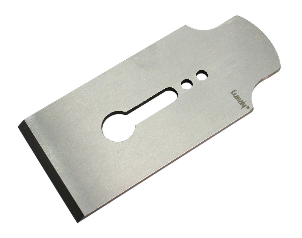 Luban Blade 38 Degree Bevel for No. 62 Low Angle Jack Plane cutting timber efficiently