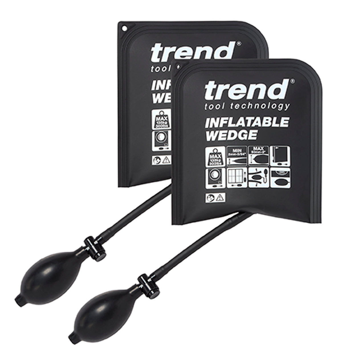 Trend Inflatable Air Wedge Heavy Duty 135kg Lift Pack of 2