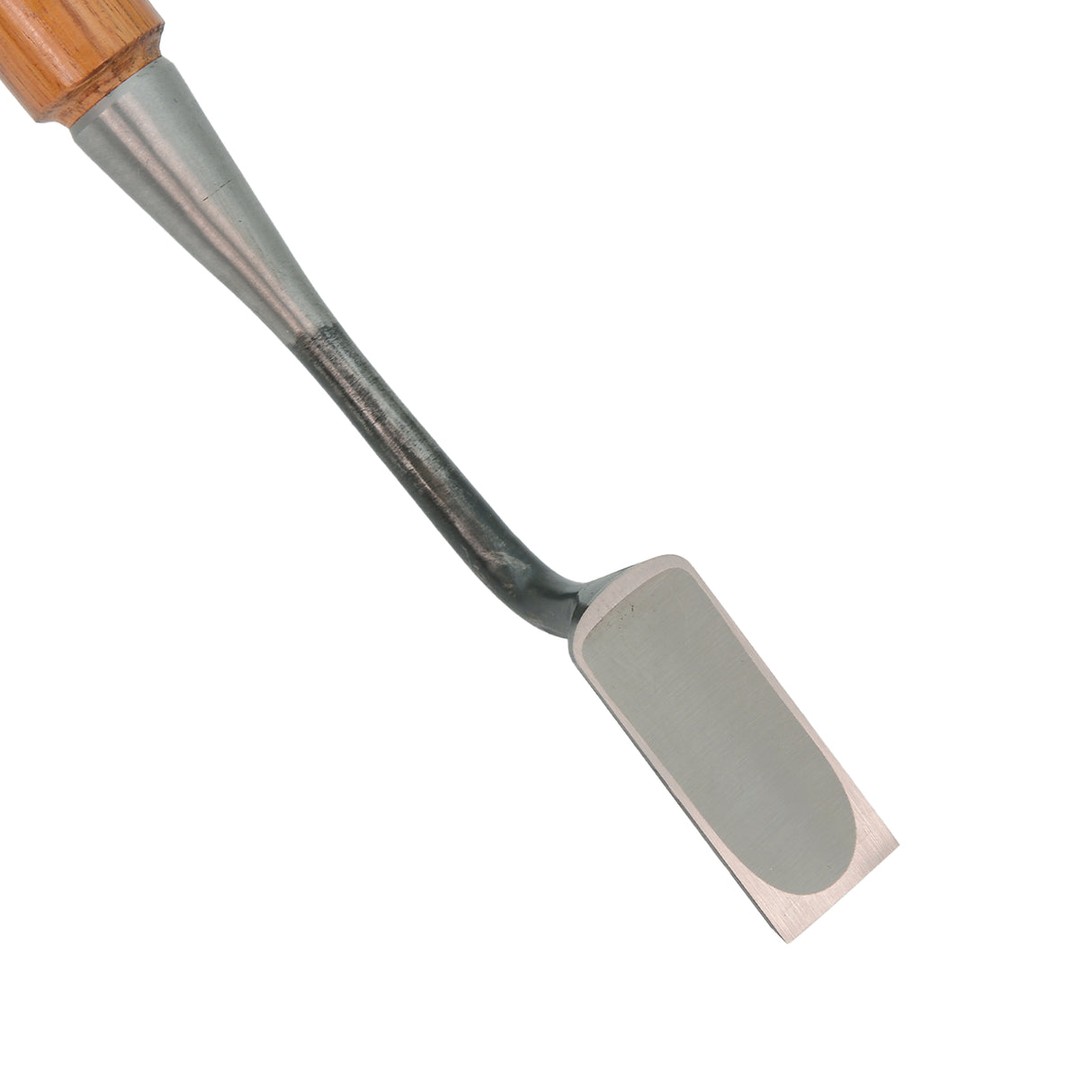 Yasaku Umeki Kotenomi Cranked-Neck Trowel Chisels White Paper Steel Red Oak Handle