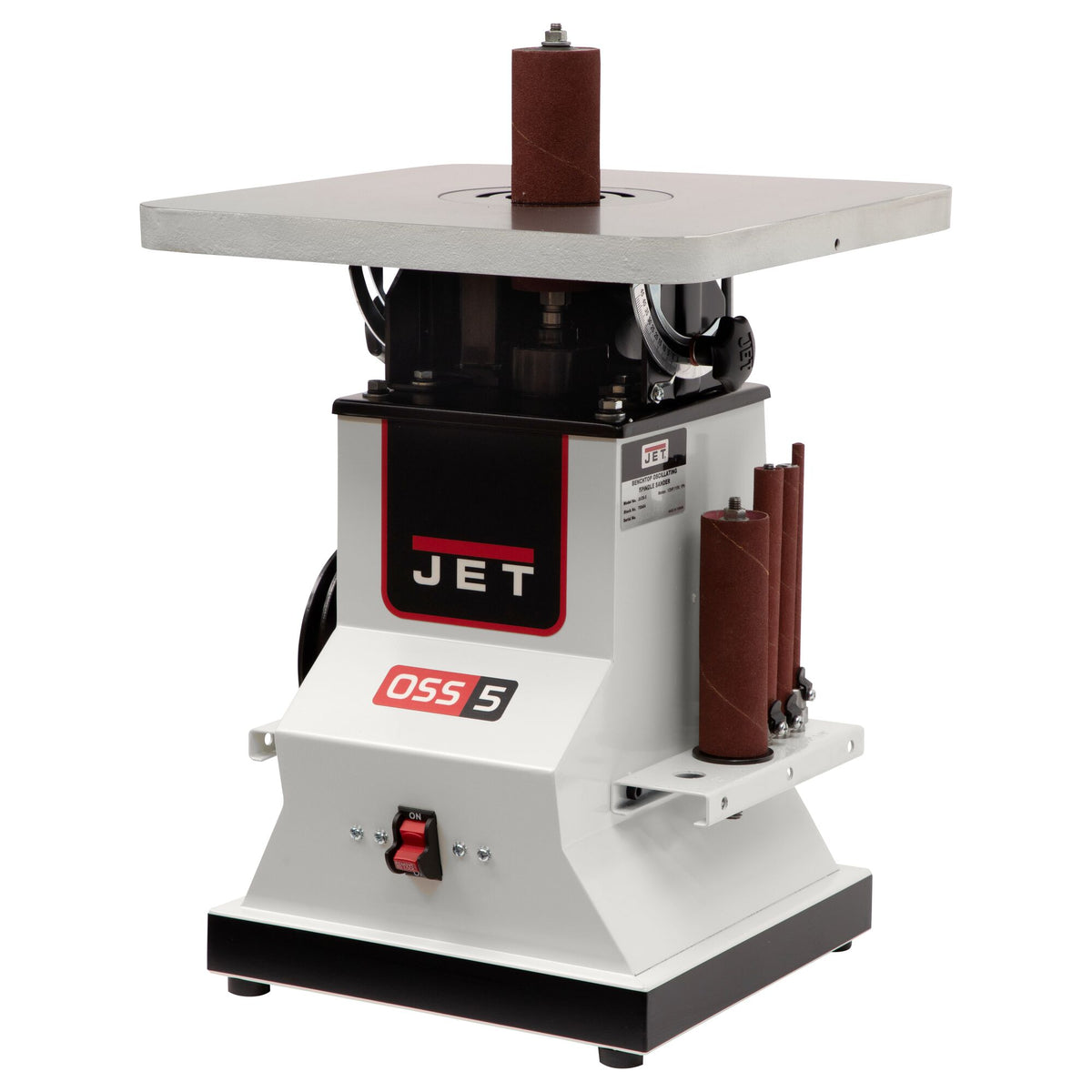 JET Tools Oscillating Spindle Sander 350W Tilting Cast Table