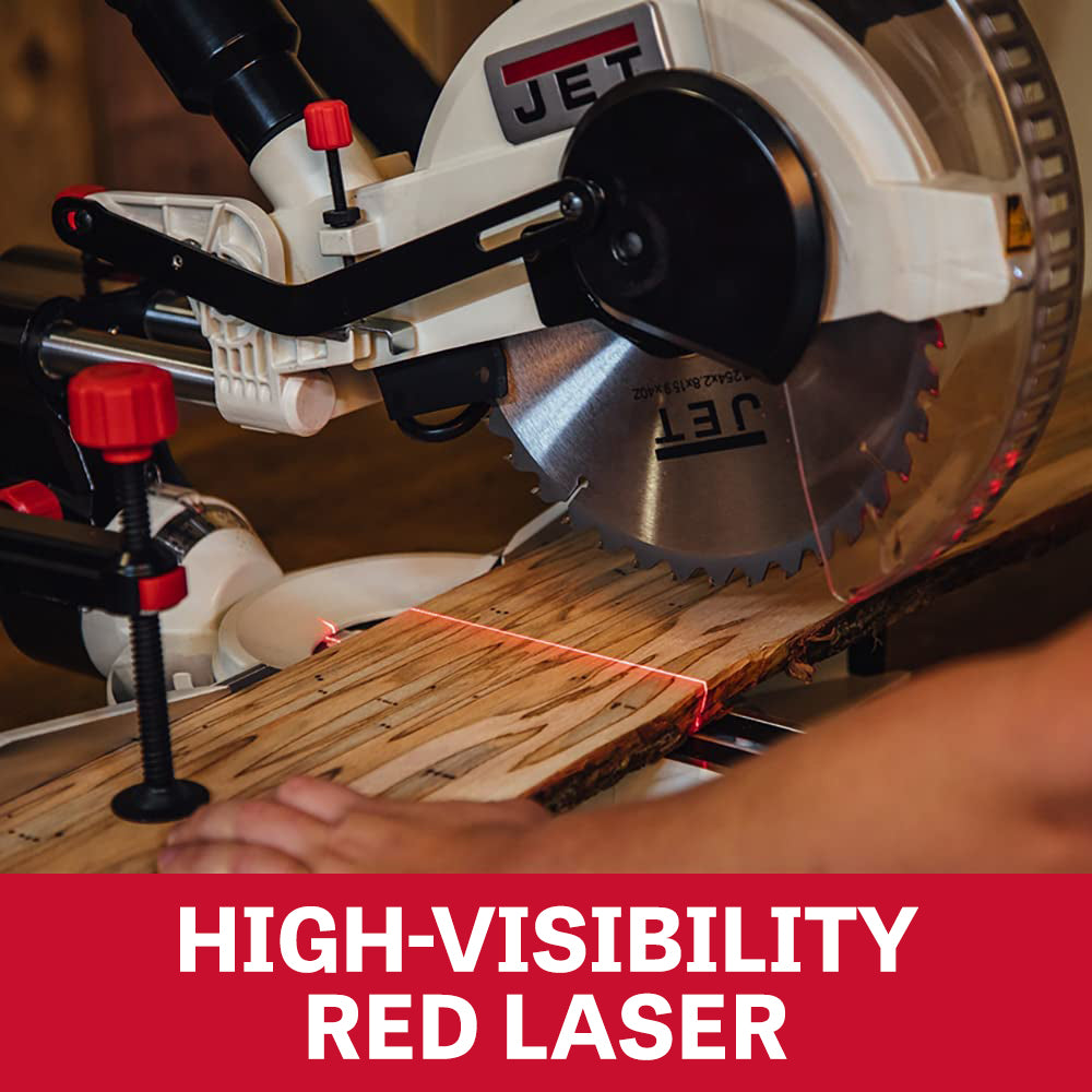 JET Tools 12in Sliding Dual Bevel Compound Mitre Saw