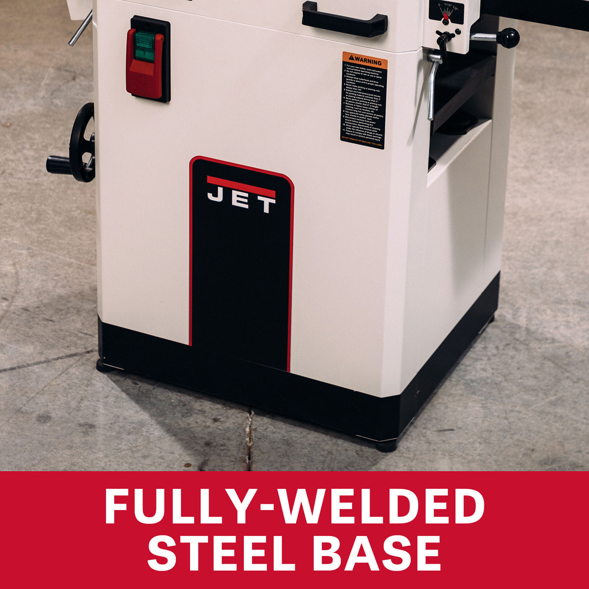 JET Tools 12in Combination Planer Thicknesser Helical Cutterhead 2250W