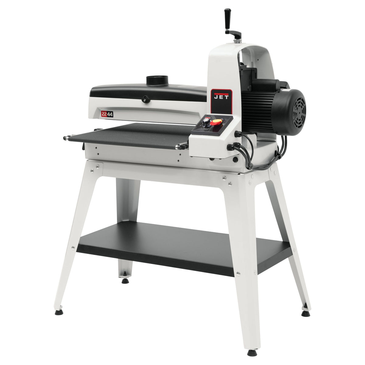 JET Tools 22-44in Wide Drum Sander 1.75HP with Open Leg Stand