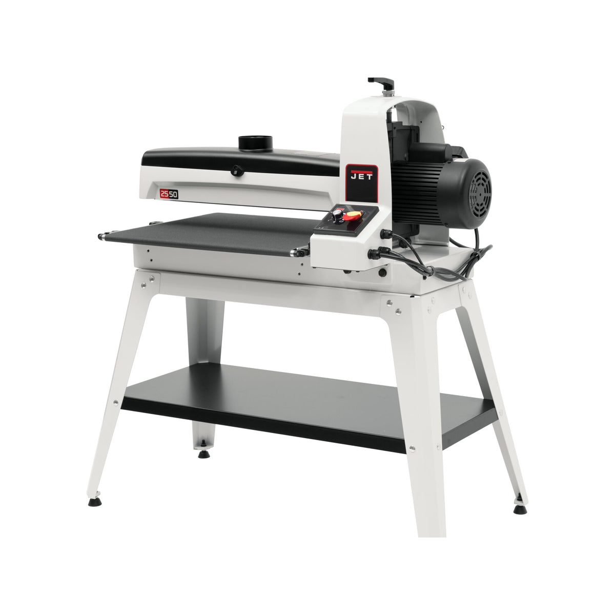 JET Tools 25-50in Wide Drum Sander 1.75HP with Open Leg Stand