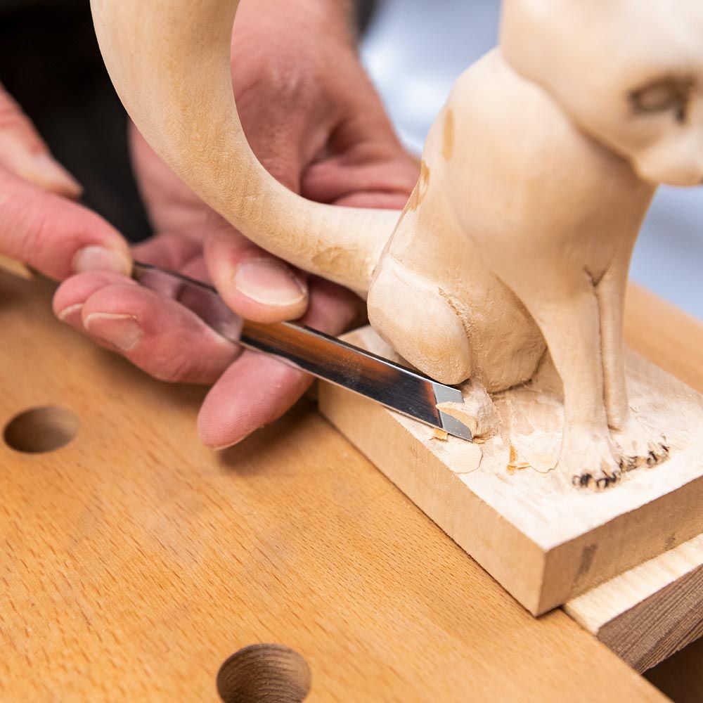 Kirschen Two Cherries Carving Tool Skew Chisel