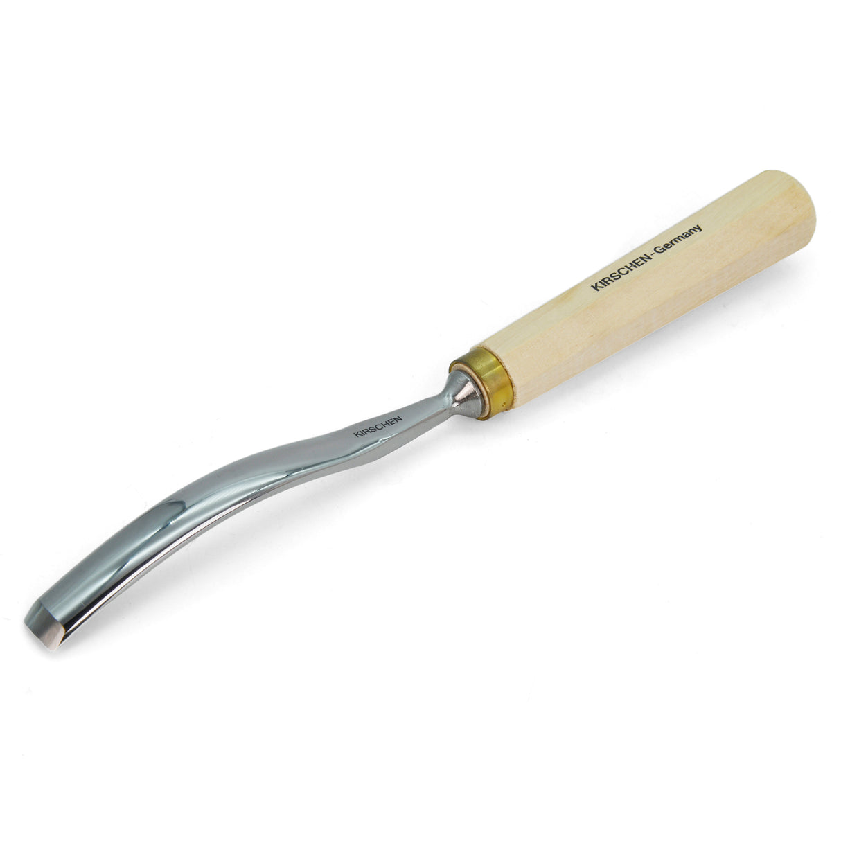 Kirschen Two Cherries Carving Tool Long Blade #7 Long Bent Gouge 16mm back