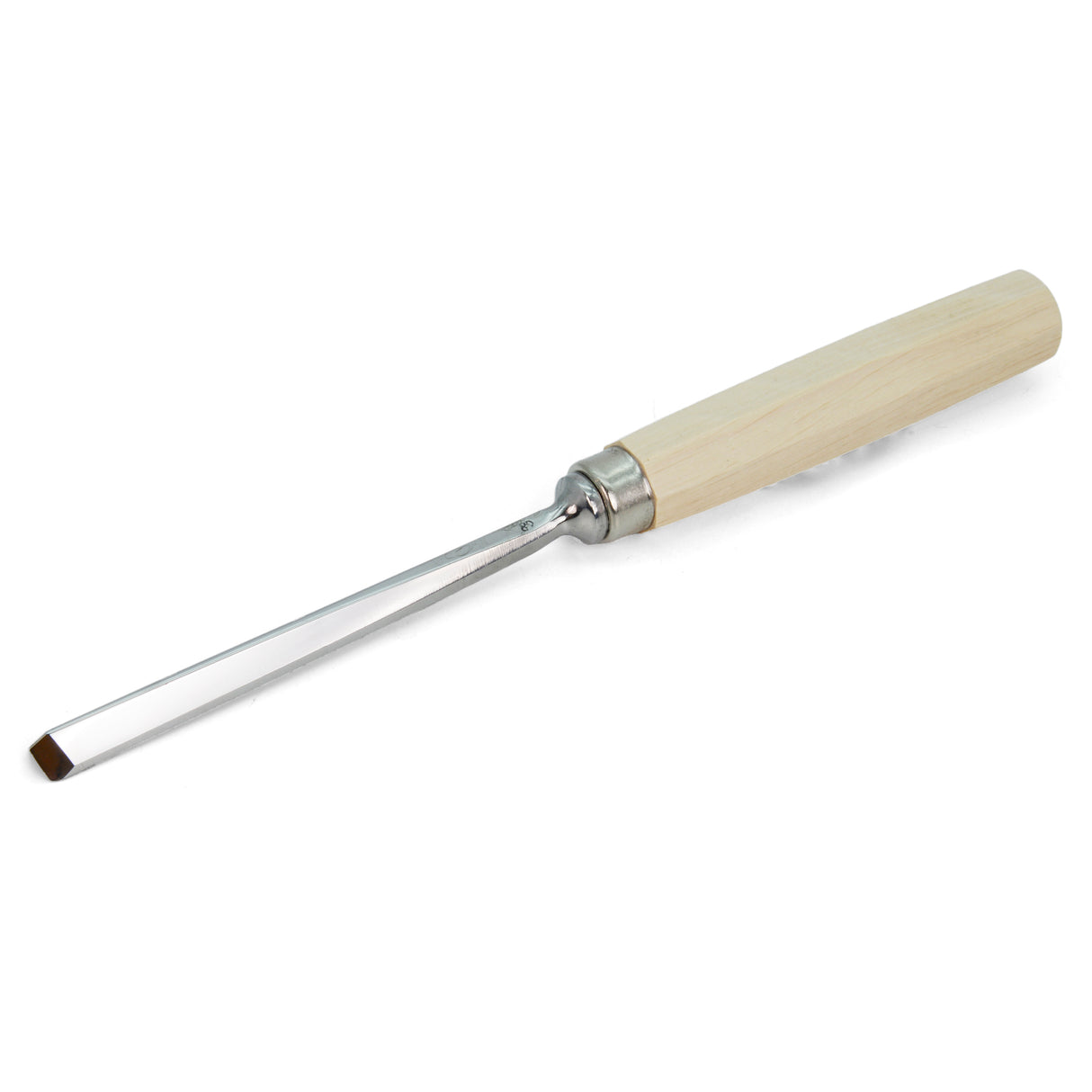 Kirschen Two Cherries Carving Tool #39 Straight V-Chisel 75 degrees 10mm front