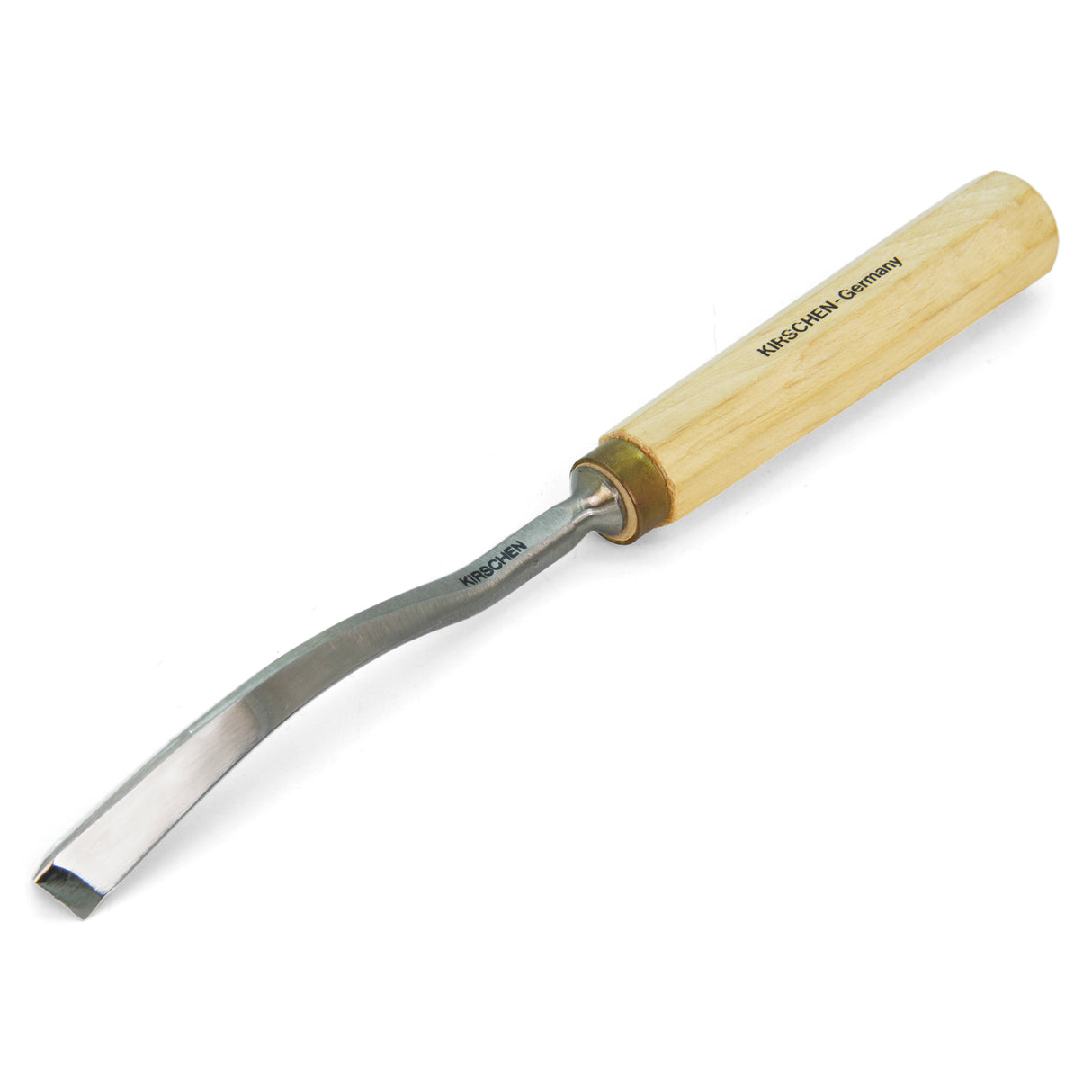 Kirschen Two Cherries Carving Tool #39 Curved V-Chisel 75 degrees 12mm back
