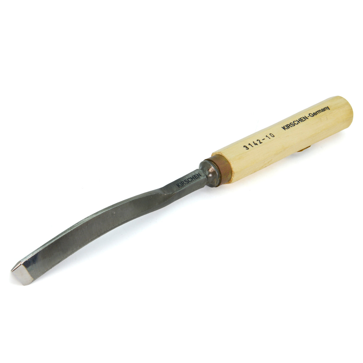 Kirschen Two Cherries Carving Tool #41 Curved V-Chisel 60 degrees 10mm back