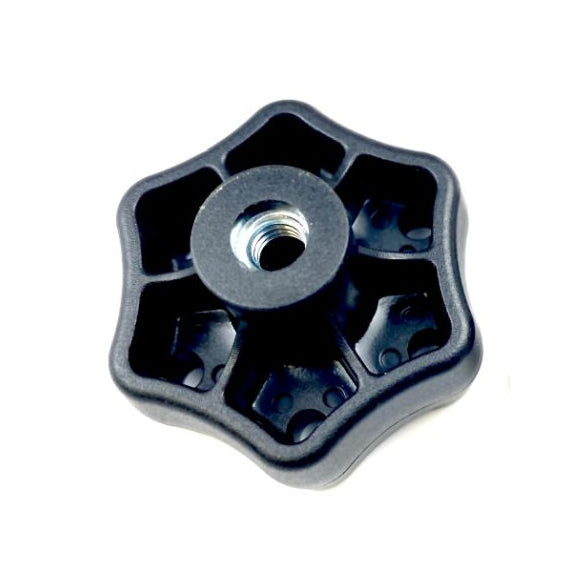 Bow Products Track Knobs Set of 4 Easy Grip, ergonomic chain link design for 5/16in thread bolts