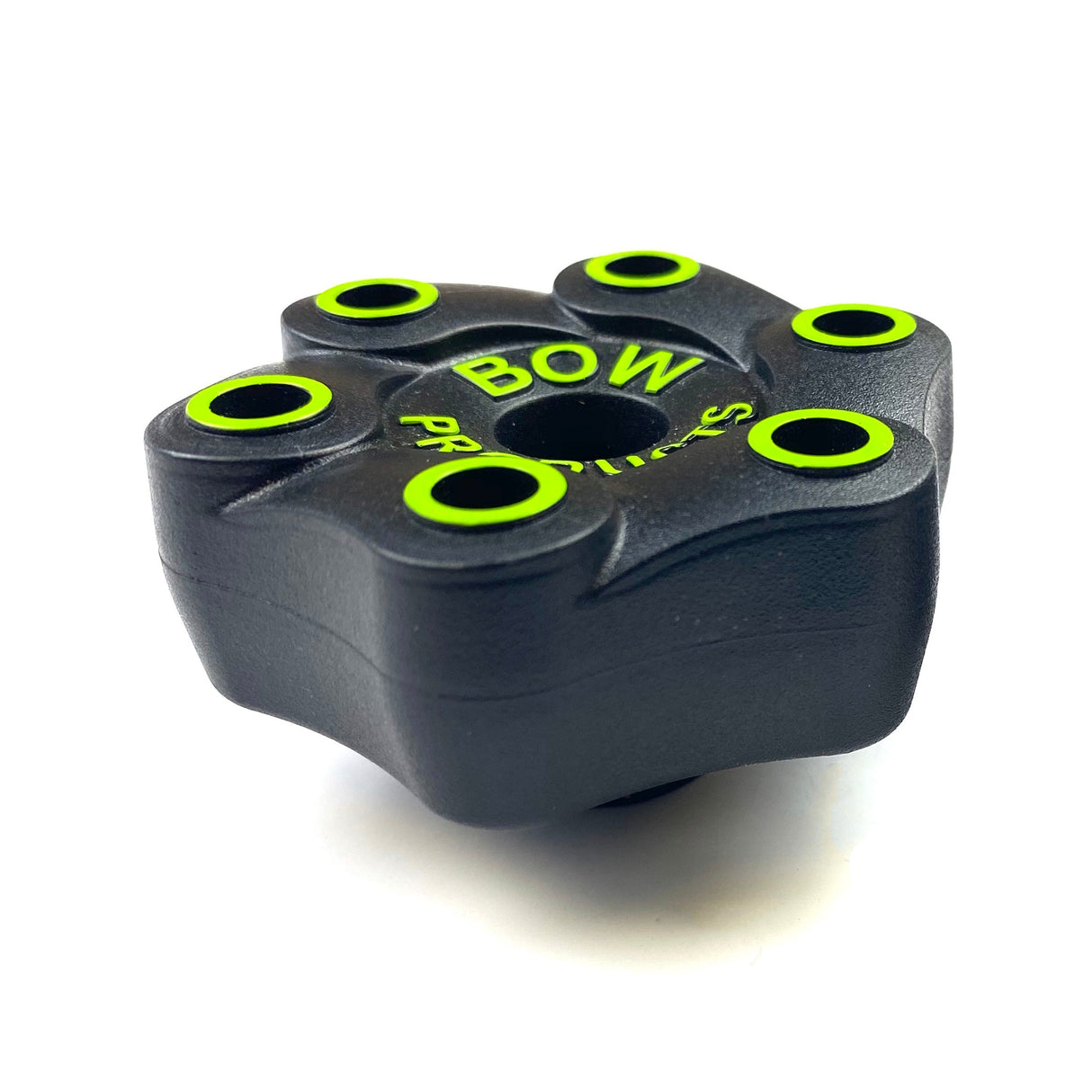 Ergonomic Bow Products Track Knobs set of 4 with 5/16in thread, ideal for jigs and sleds, comfortable chain link design