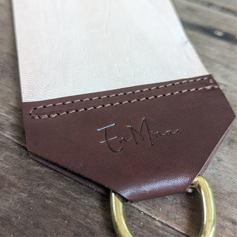 En Mina Hanging Strop Kangaroo Tail Leather