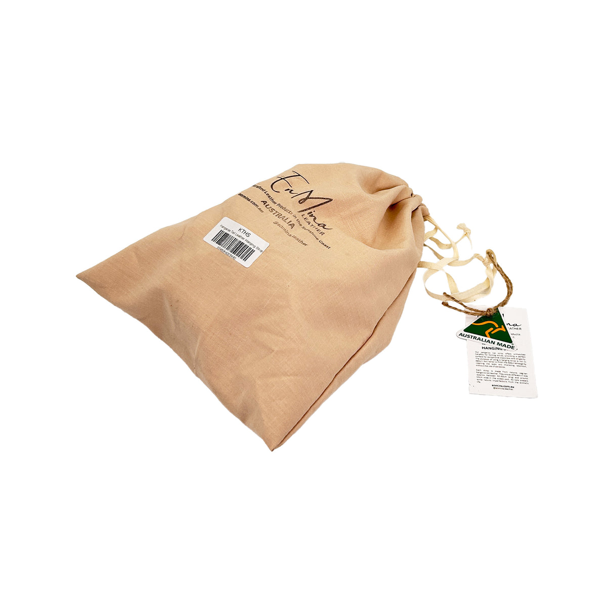 En Mina Hanging Strop Kangaroo Tail Leather