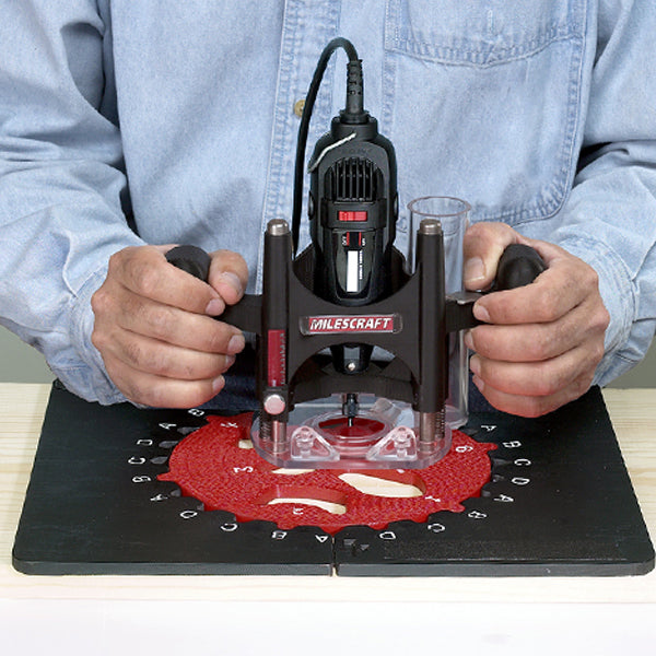 Milescraft Design & Inlay Kit for Woodworking Routers Imperial