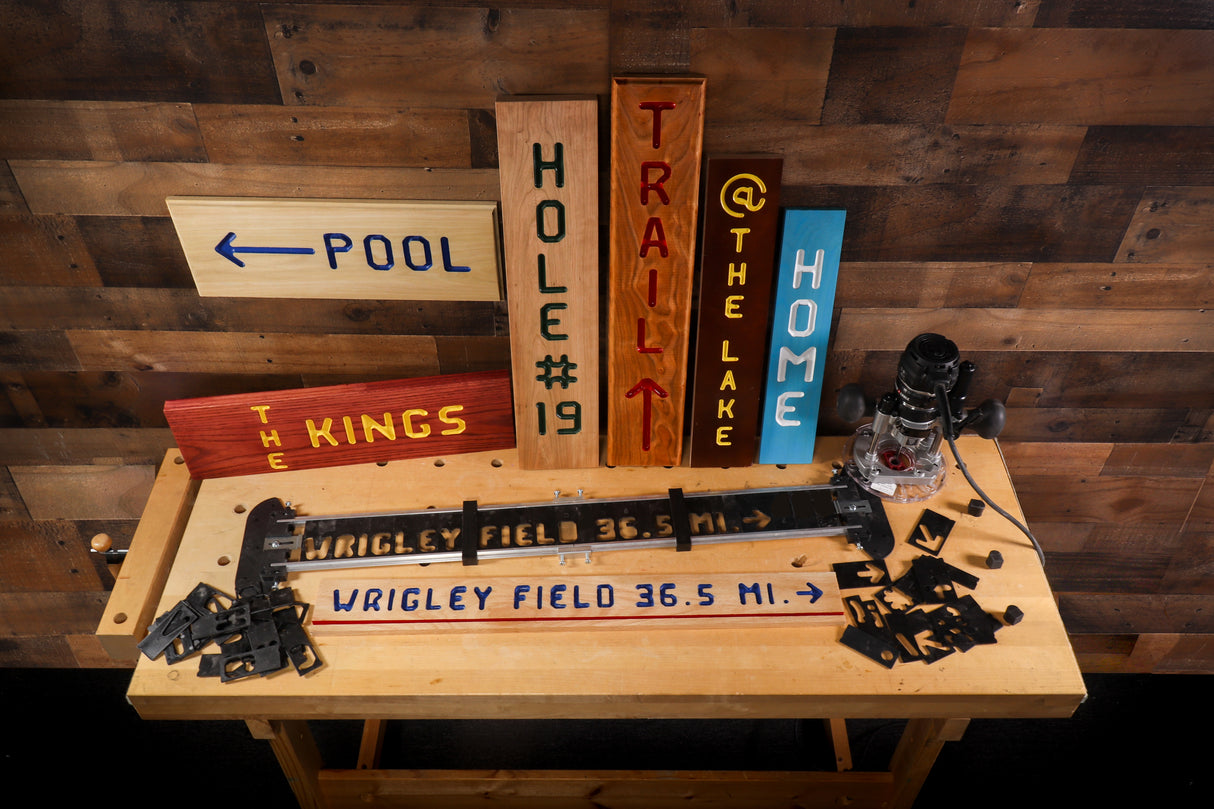 Milescraft SignPro Sign Making Router Set