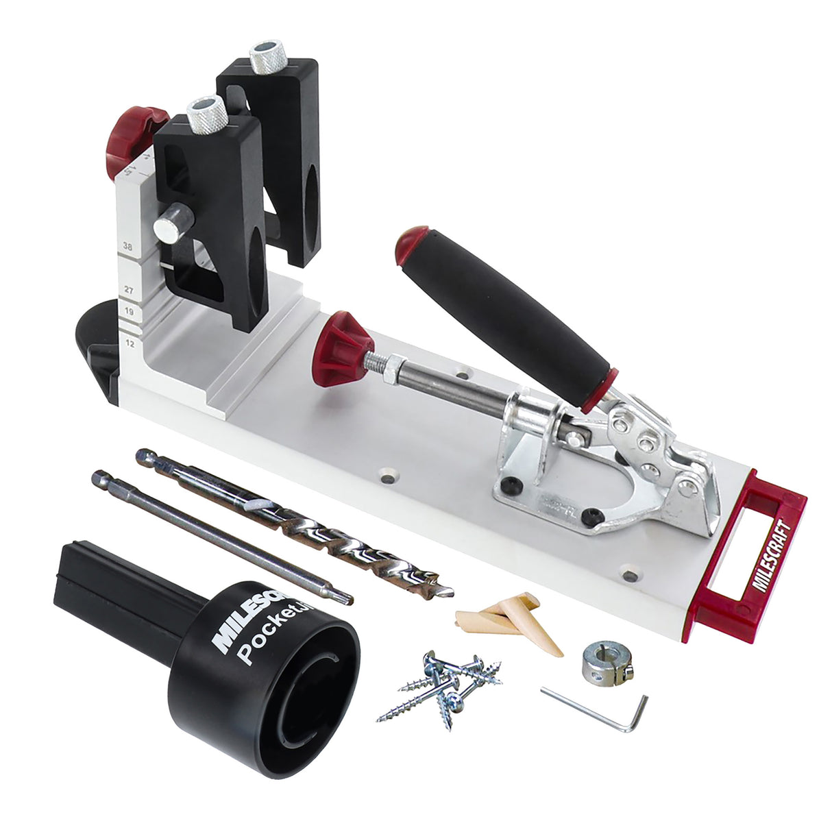 Milescraft PocketJig400 Adjustable Heavy Duty Pocket Hole System