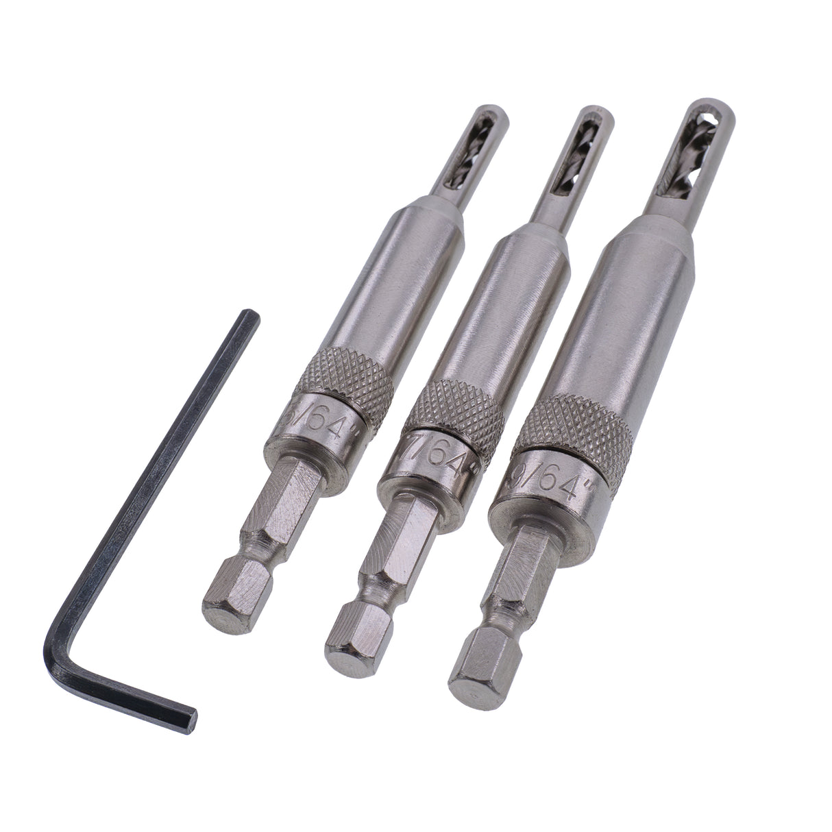 Milescraft HingeBit Set of 3 Vix Drill Bits