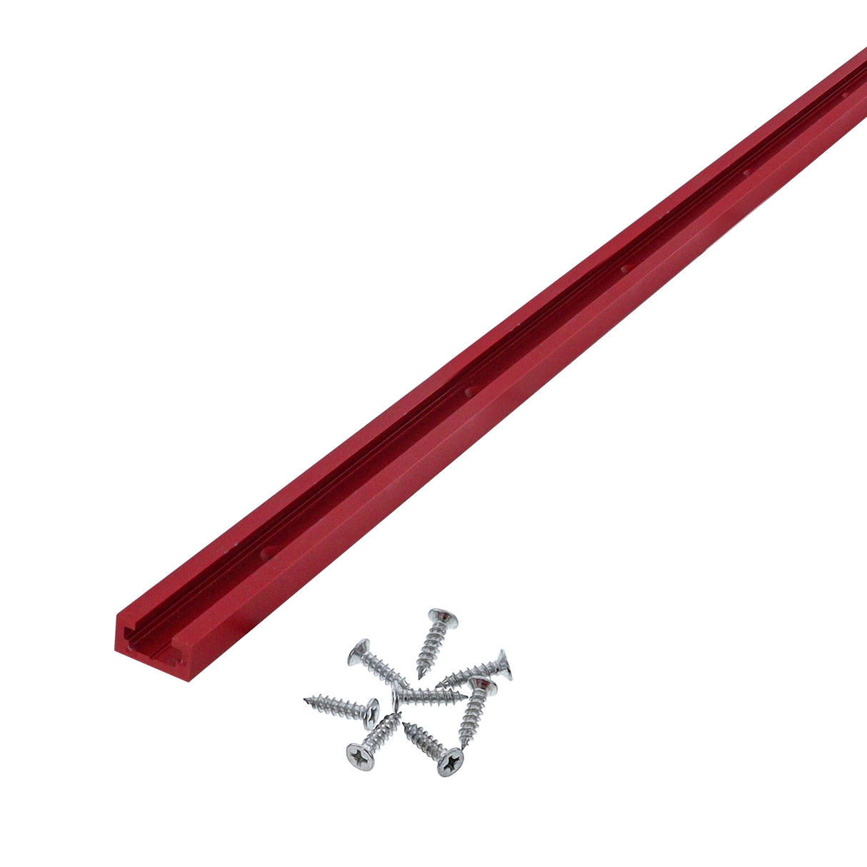 Milescraft T-Trax48 Universal T-Track Rail System 48in 1220mm Long Aluminium Pack of 2