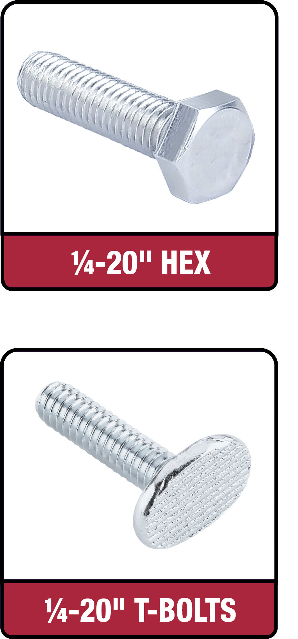 Milescraft T-Trax48 Universal T-Track Rail System 48in 1220mm Long Aluminium Pack of 2