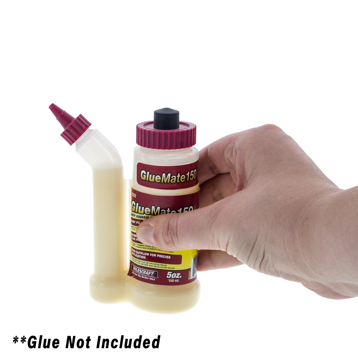Milescraft GlueMate150 Glue Pot Dispenser Bottle Non-Drip 150mL