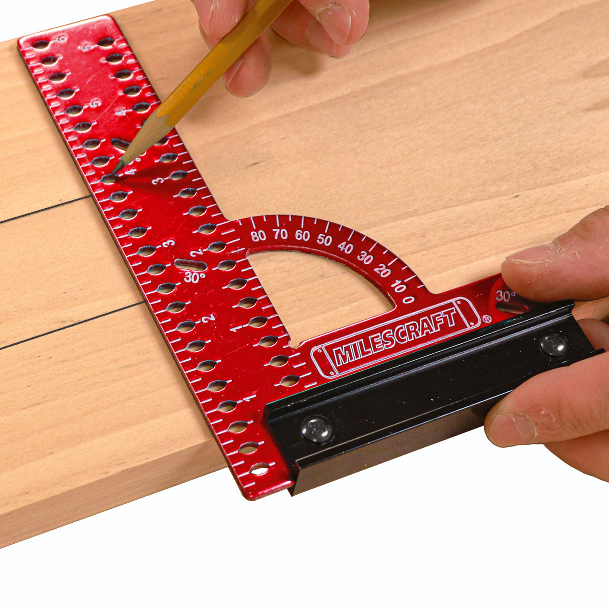Milescraft MC-Square150 Carpenter's Square 150mm with Angle Finder Metric