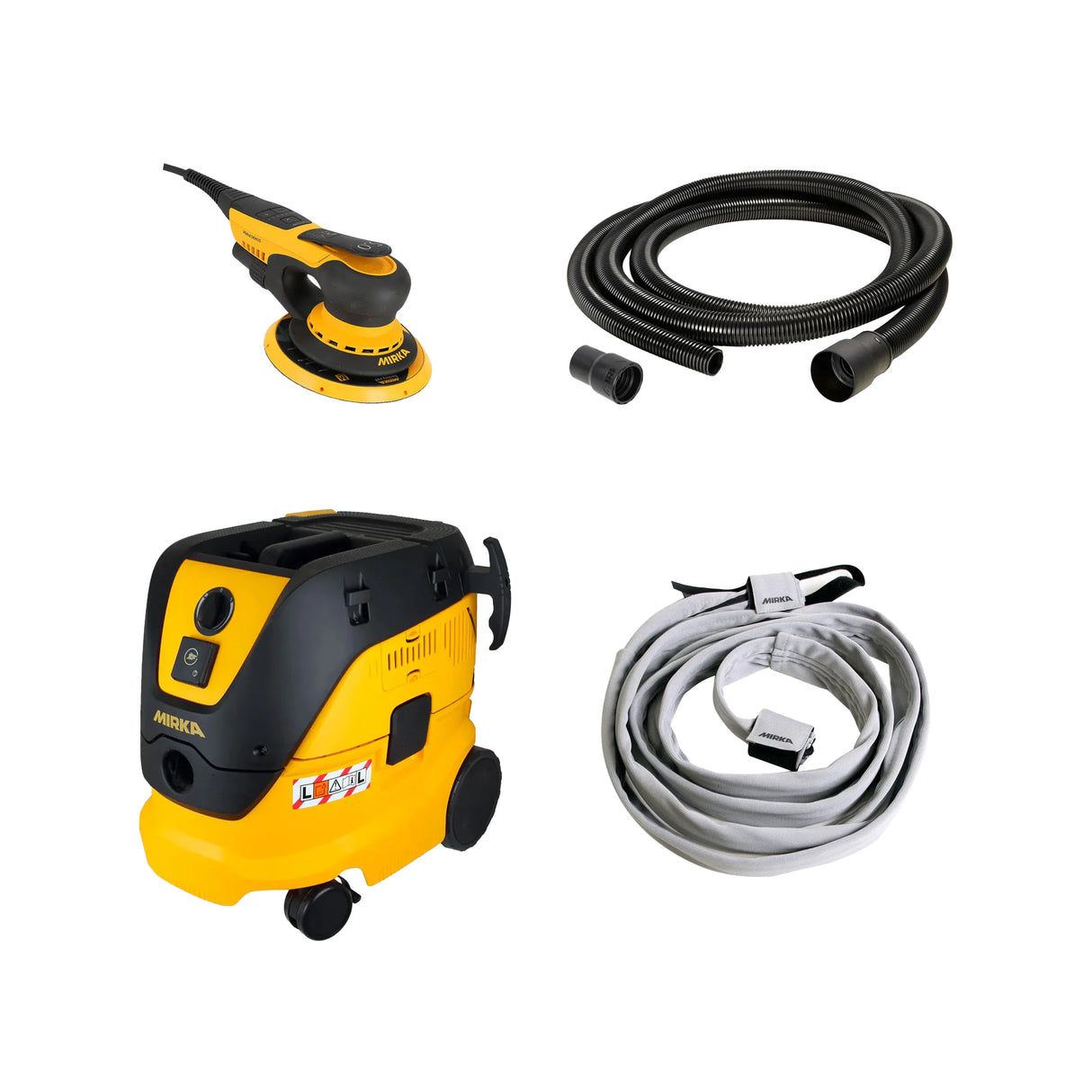 Mirka DEROS II Plus Dust Extractor Bundle