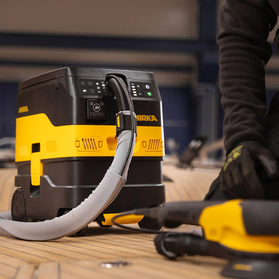 Mirka DEXOS 1217 M Class AFC Dust Extractor with 4m Hose Plus Clean-Up Kit